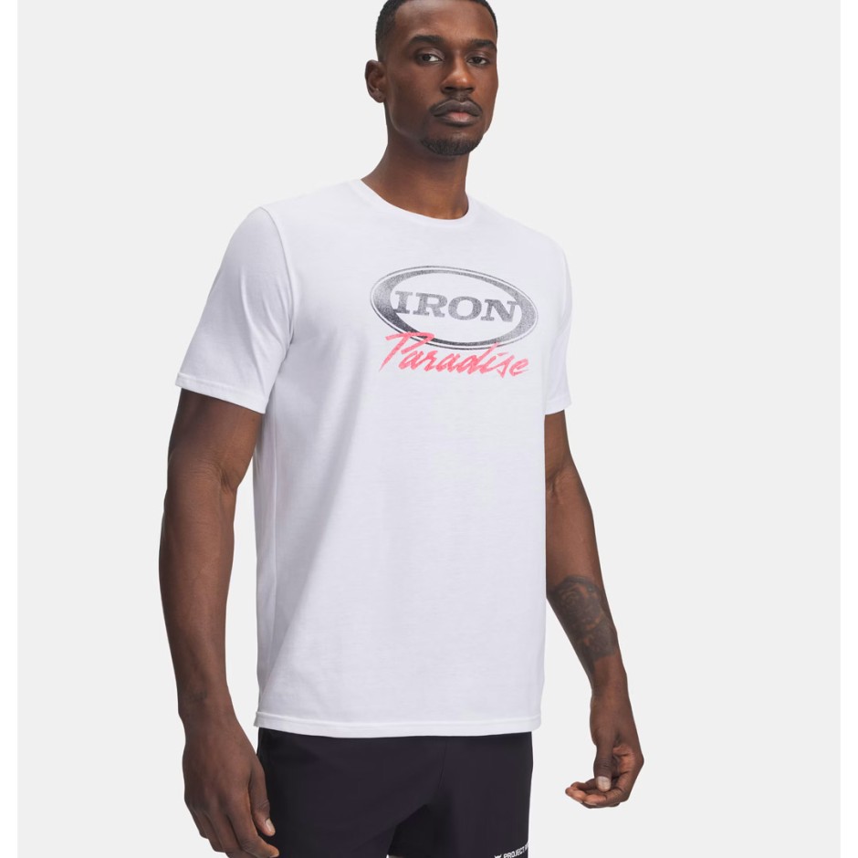 UNDER ARMOUR PJT RCK IRON SS 1389945-100 White