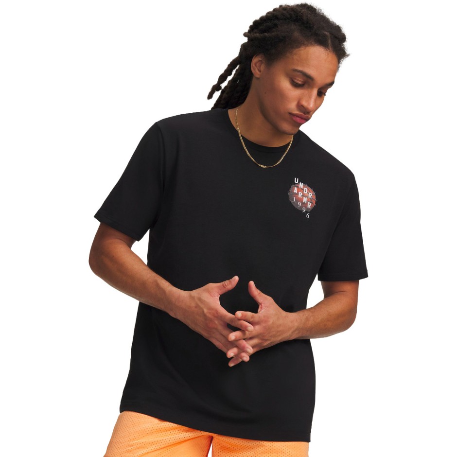 UNDER ARMOUR M 60/40S CITY CLASSIC SS 6009326-008 Black