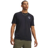Ανδρική Κοντομάνικη Μπλούζα Μαύρη - Under Armour Mountain Bison Εικόνα 