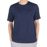 Ανδρική Κοντομάνικη Μπλούζα Μπλε - Under Armour Sportstyle Left Chest Εικόνα 