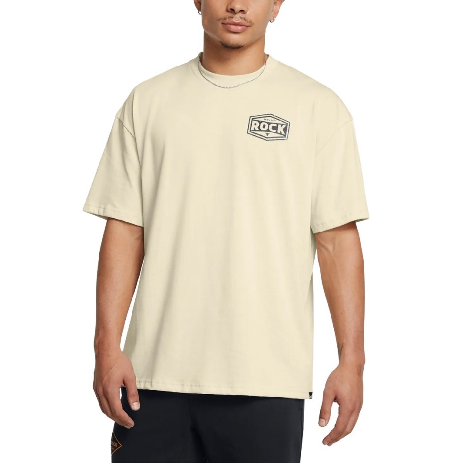 UNDER ARMOUR PROJECT ROCK HWT SS TOOLS 1386911-273 Ecru