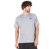 UNDER ARMOUR TECH SS TEE 1326413-036 Grey Image 