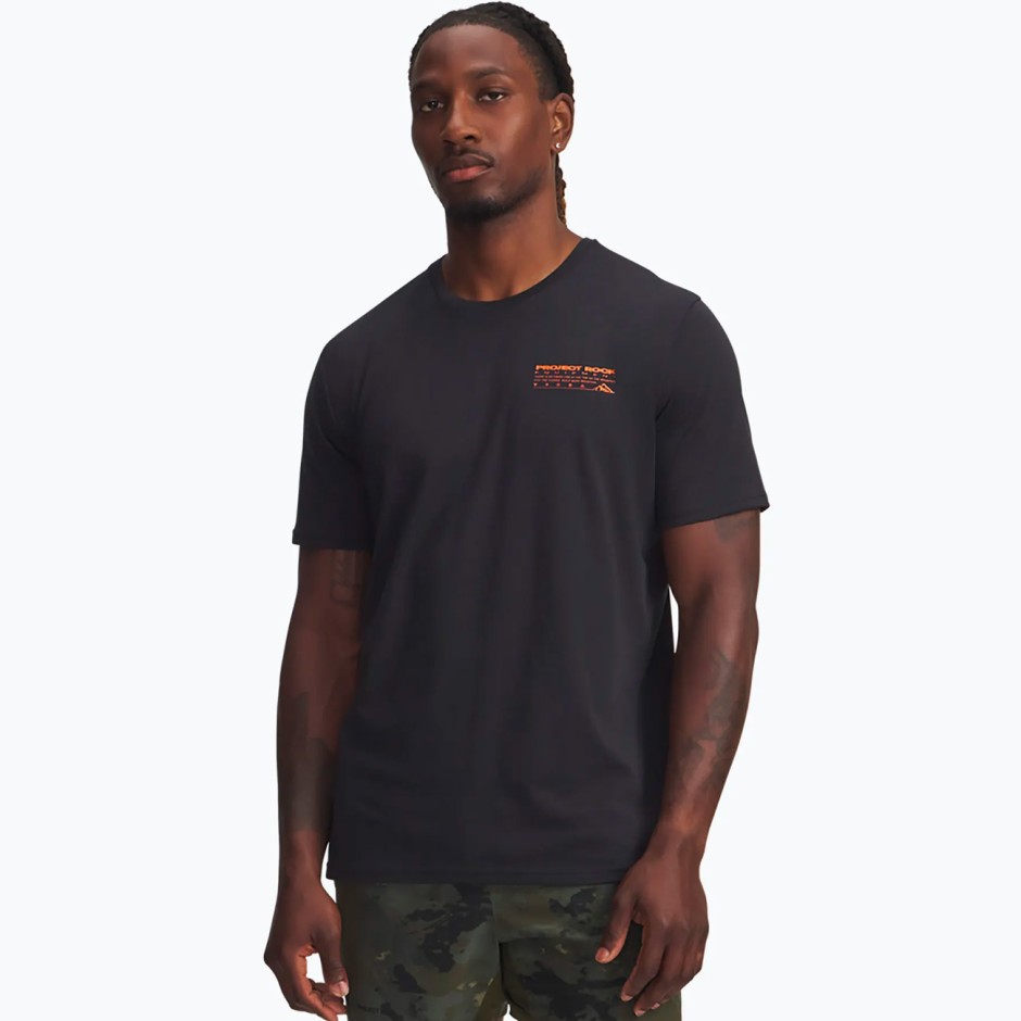 UNDER ARMOUR PJT RCK Q4 SS 1 6005034-002 Black