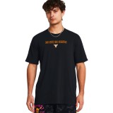 UNDER ARMOUR PJT RCK RAGE GRAPHIC SS 1383295-001 Black Image 