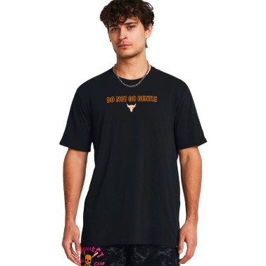 UNDER ARMOUR PJT RCK RAGE GRAPHIC SS 1383295-001 Black