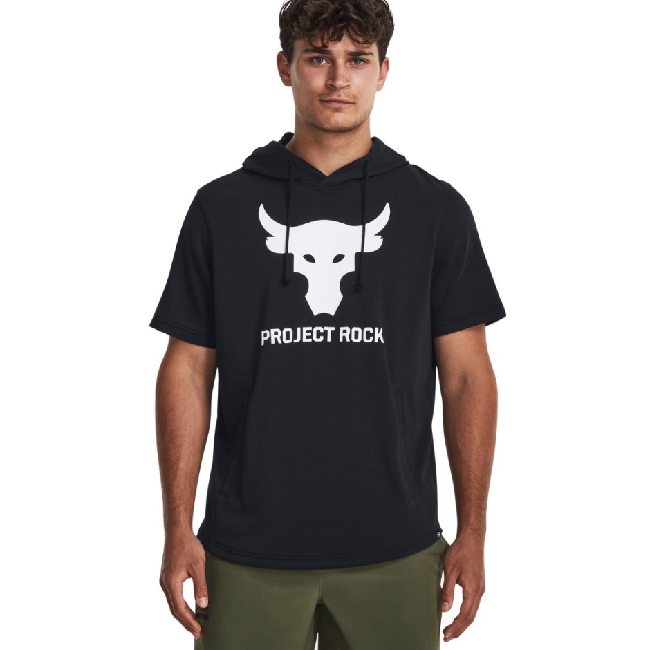UNDER ARMOUR PJT ROCK TERRY SS 6M HD 1377427-001 Black