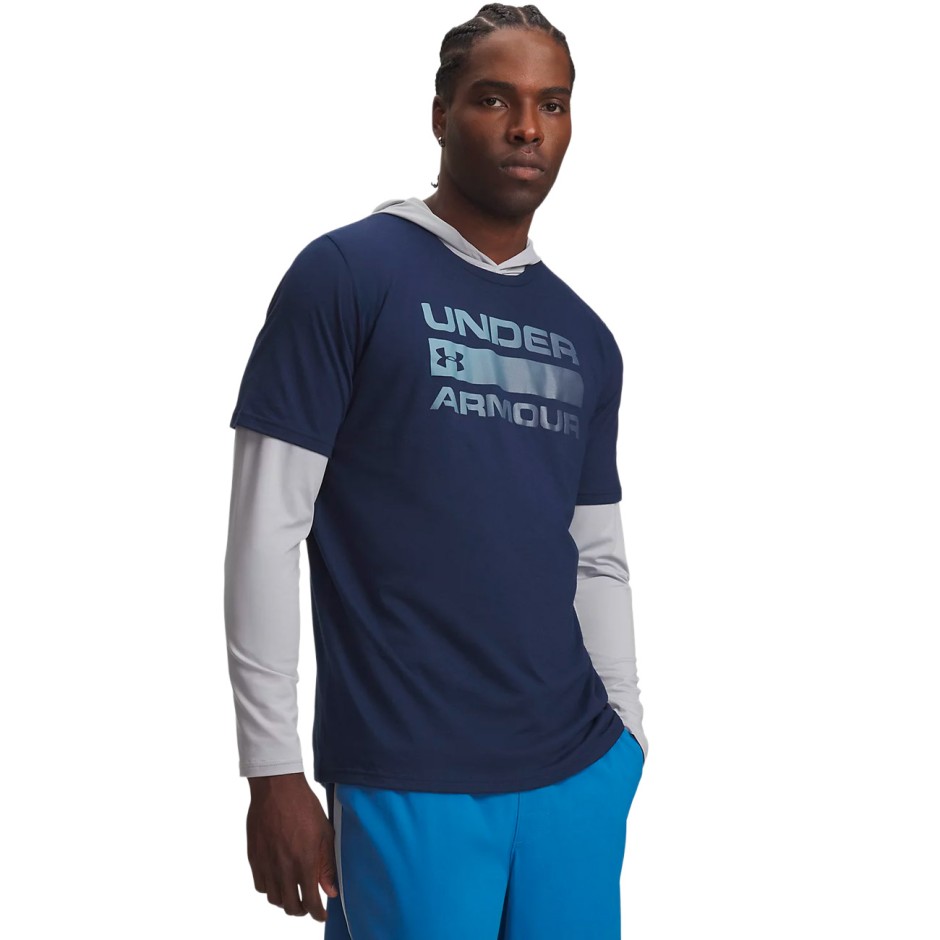 UNDER ARMOUR TEAM ISSUE WORDMARK SS 1329582-409 Blue