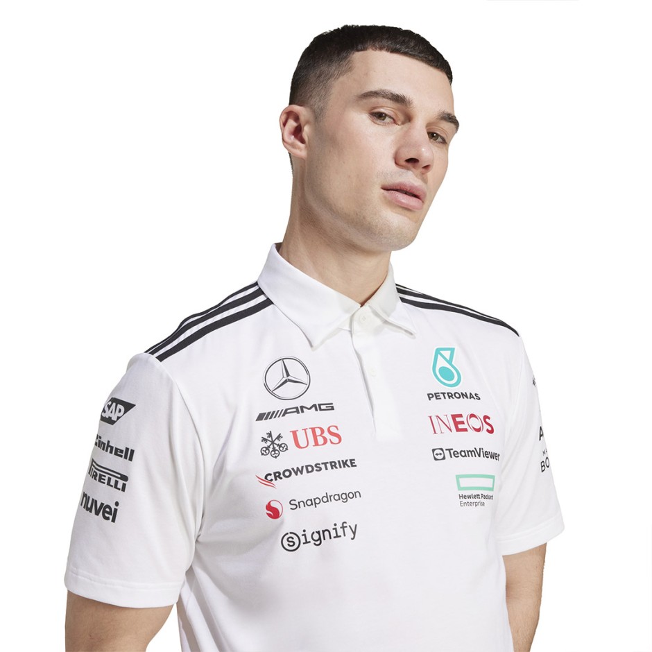 adidas Performance MER TM POLO WM JW0586 White
