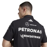 adidas Performance MER TM POLO BM JW5391 Black Image 3