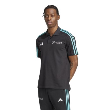 Ανδρική Μπλούζα Πόλο Μαύρη - adidas Performance Mercedes-AMG Petronas Formula One Team DNA