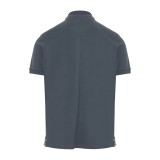 Ανδρική Μπλούζα Πόλο Γκρι - Funky Buddha Εικόνα 0