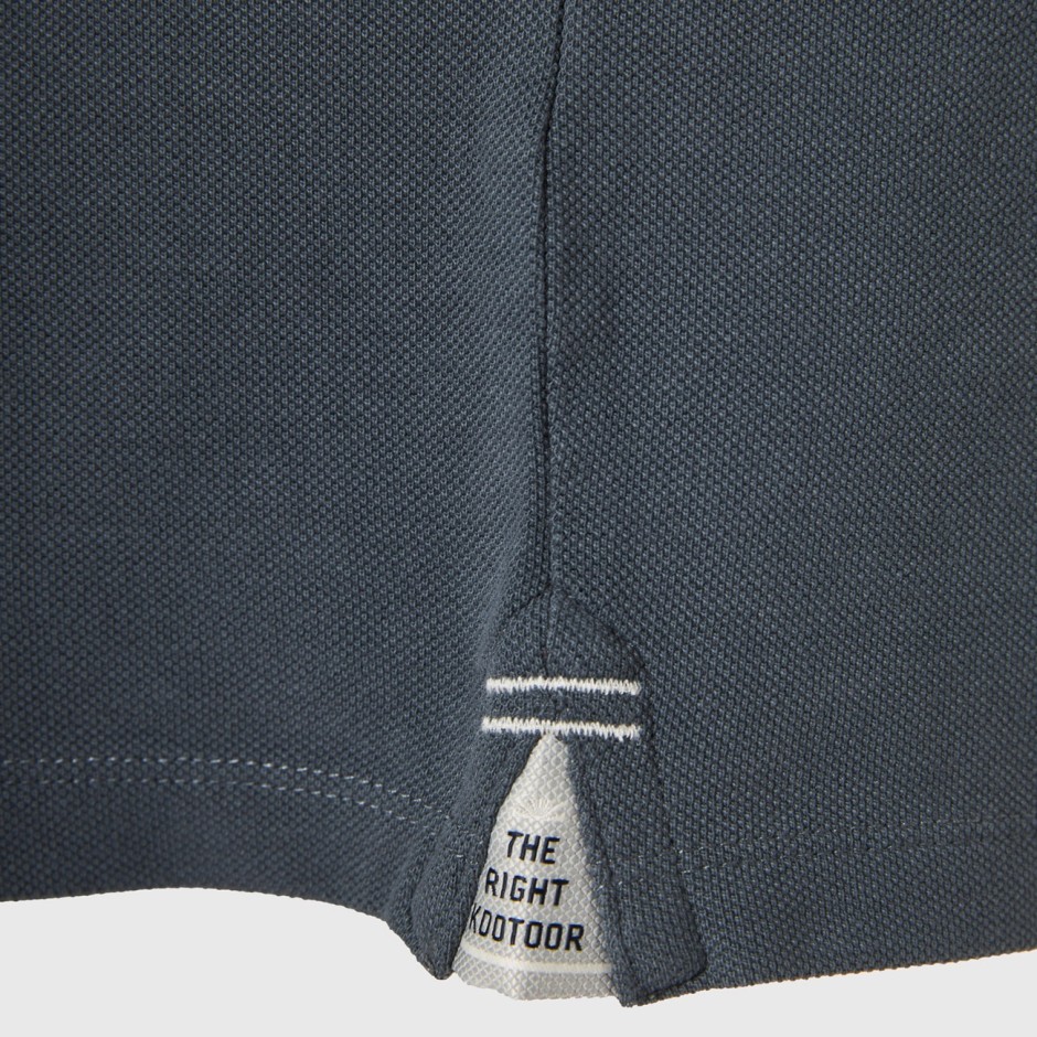 Ανδρική Μπλούζα Πόλο Γκρι - Funky Buddha