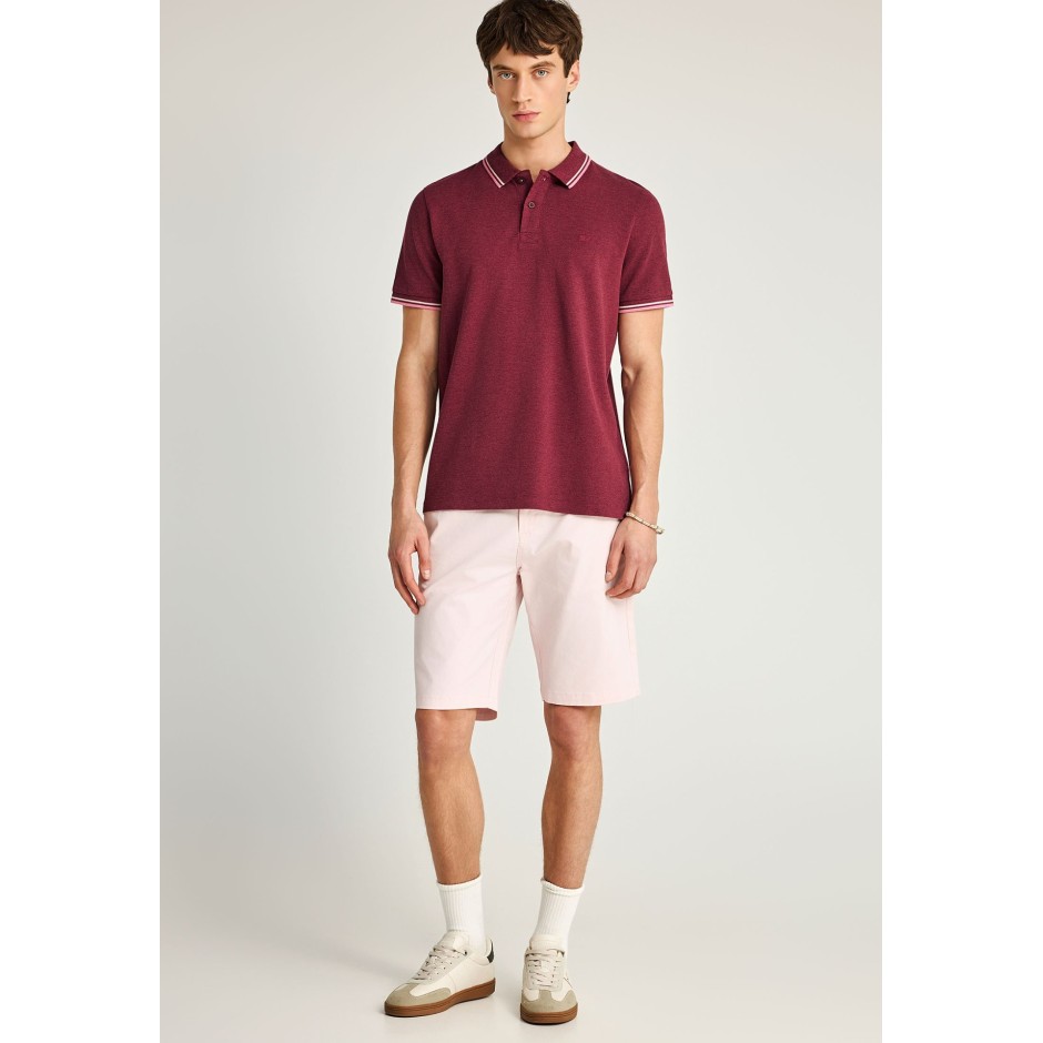 FUNKY BUDDHA  FBM013-002-11-BURGUNDY MEL ΜΠΟΡΝΤΩ