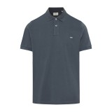 Ανδρική Μπλούζα Πόλο Γκρι - Funky Buddha Εικόνα 