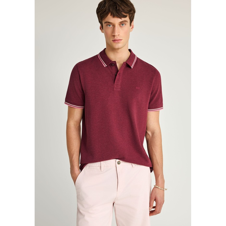 FUNKY BUDDHA  FBM013-002-11-BURGUNDY MEL ΜΠΟΡΝΤΩ