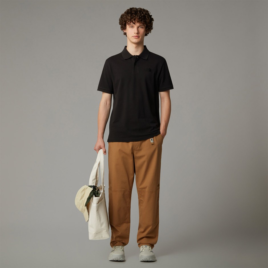 THE NORTH FACE ESSENTIAL REGULAR POLO NF0A8C1PJK3-JK3 Black