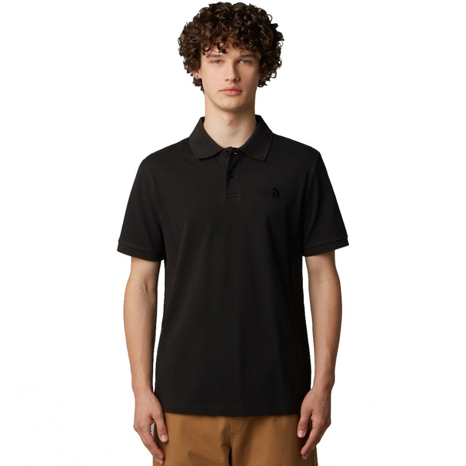 THE NORTH FACE ESSENTIAL REGULAR POLO NF0A8C1PJK3-JK3 Black