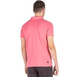 EMERSON GARMENT DYED POLO PIQUE SHIRT 201.EM35.71GD-GD CORAL PINK Coral Image 0