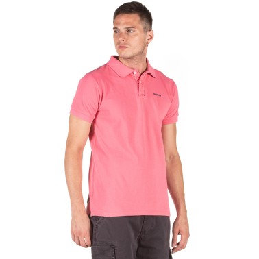 EMERSON GARMENT DYED POLO PIQUE SHIRT 201.EM35.71GD-GD CORAL PINK Κοραλί