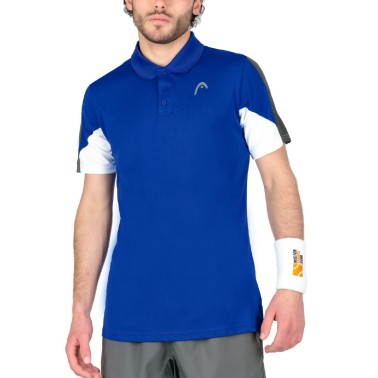 HEAD CLUB 22 TECH POLO SHIRT MEN Ρουά