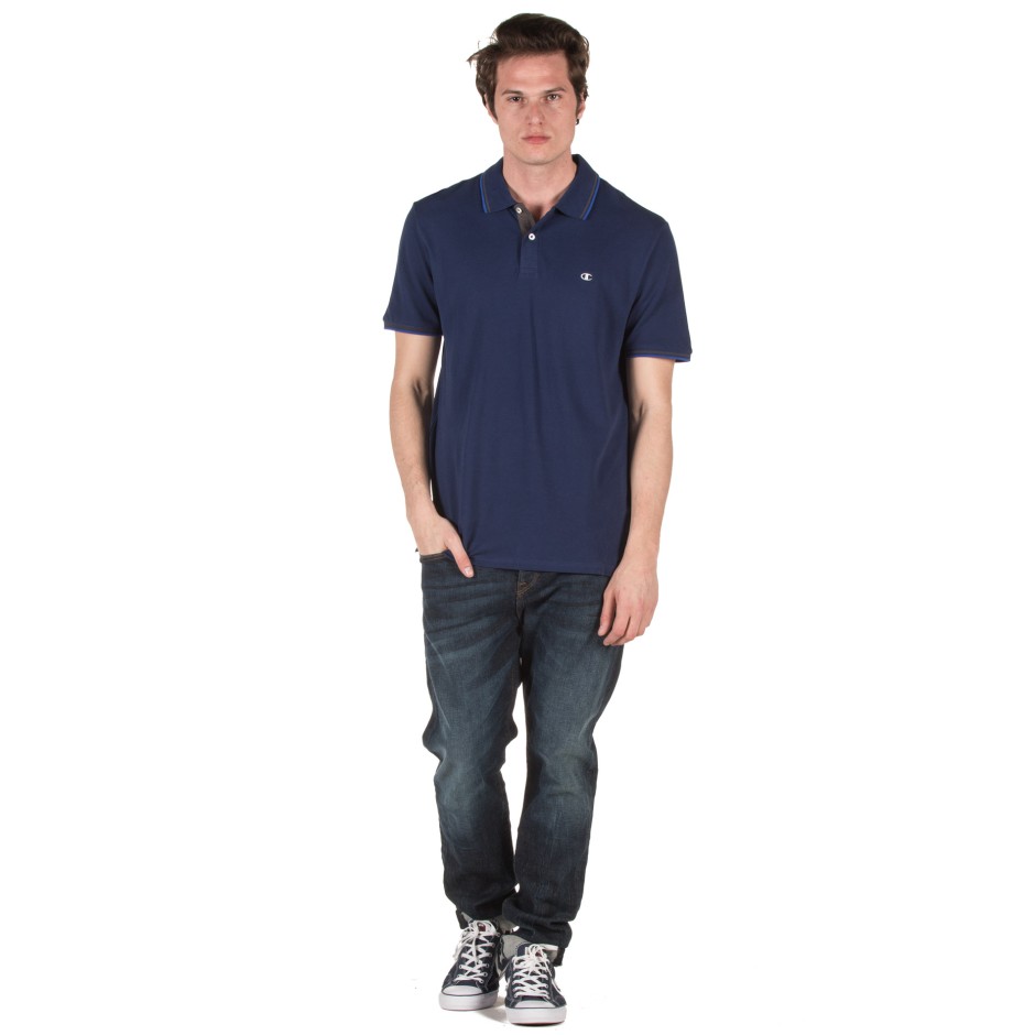 CHAMPION MEN'S POLO T-SHIRT 211847-BS508 Blue