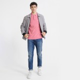 SUPERDRY VINTAGE DESTROYED S/S PIQUE POLO M1110014A-9SU Pink Image 2
