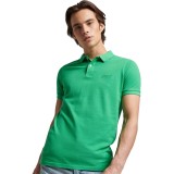 SUPERDRY D2 OVIN VINT DESTROY POLO M1110345A-2LU Green Image 