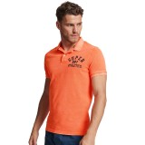 SUPERDRY D1 OVIN VINTAGE SUPERSTATE POLO Σομόν Εικόνα 