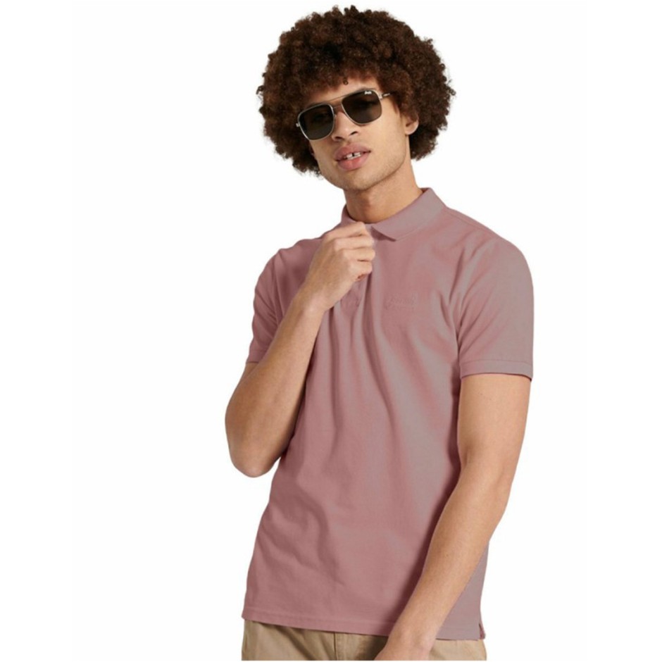 SUPERDRY OVIN VINTAGE PIQUE RELAX POLO M1110292A-10R Pink