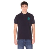 FRANKLIN MARSHALL MEN'S POLO T-SHIRT JM6005.000.3005P01-205 Blue Image 