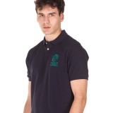 FRANKLIN MARSHALL MEN'S POLO T-SHIRT JM6005.000.3005P01-205 Blue Image 1