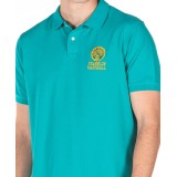 FRANKLIN MARSHALL MEN'S POLO T-SHIRT JM6005.000.3005P01-114 Turquoise Image 1