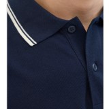 JJ REBEL JREBZELL POLO SS SN 12271166-SKY CAPTAIN Blue Image 1