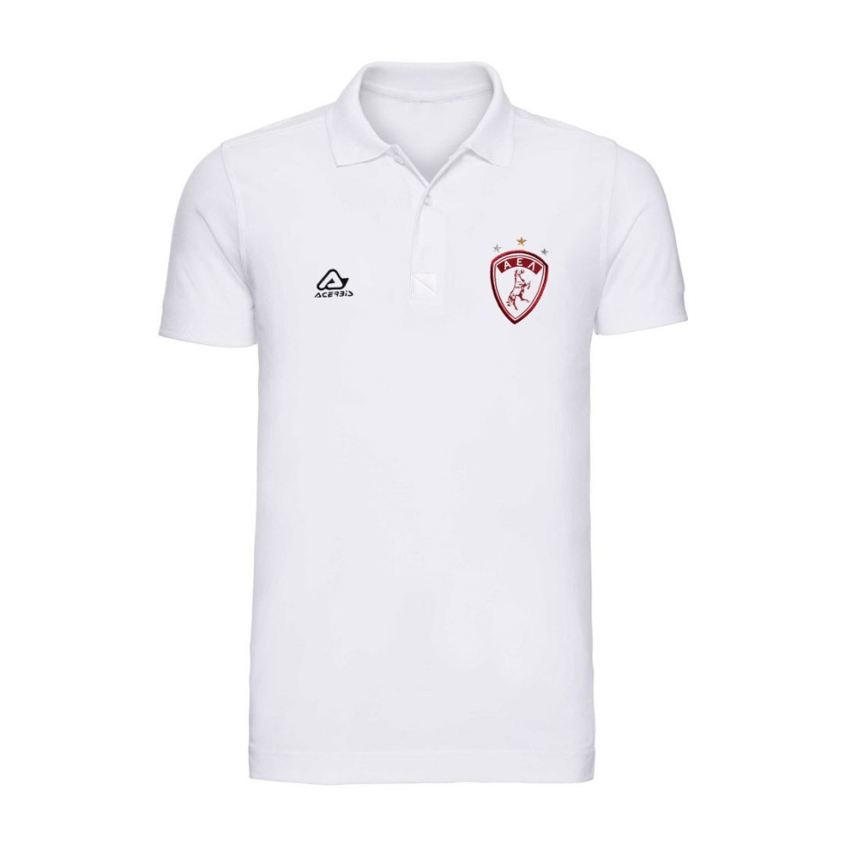 ACERBIS AEL FC ATLANTIS S/S POLO 0910017-030 White