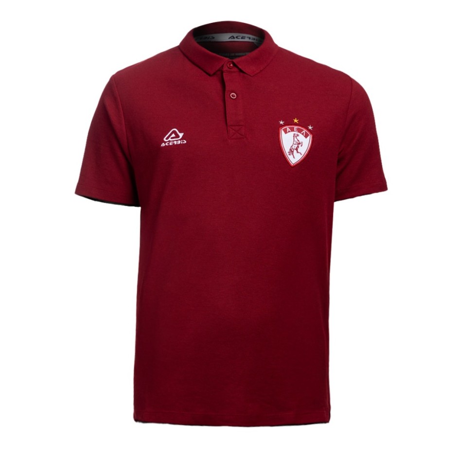 AEL FC ACERBIS ATLANTIS S/S POLO 0910017-111 Crimson