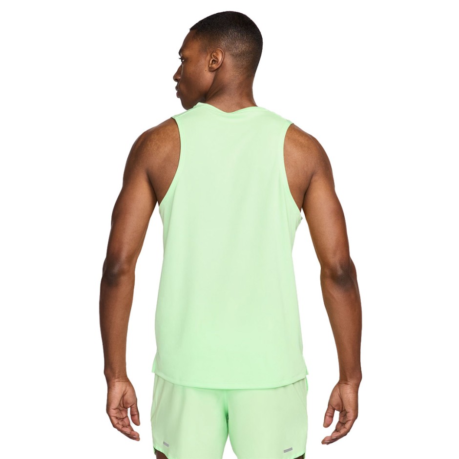 NIKE M NK DF MILER TANK DV9321-376 Lime