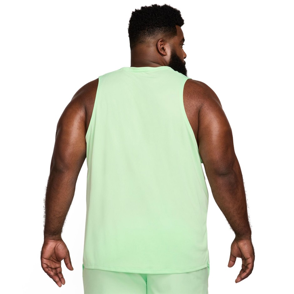 NIKE M NK DF MILER TANK DV9321-376 Lime