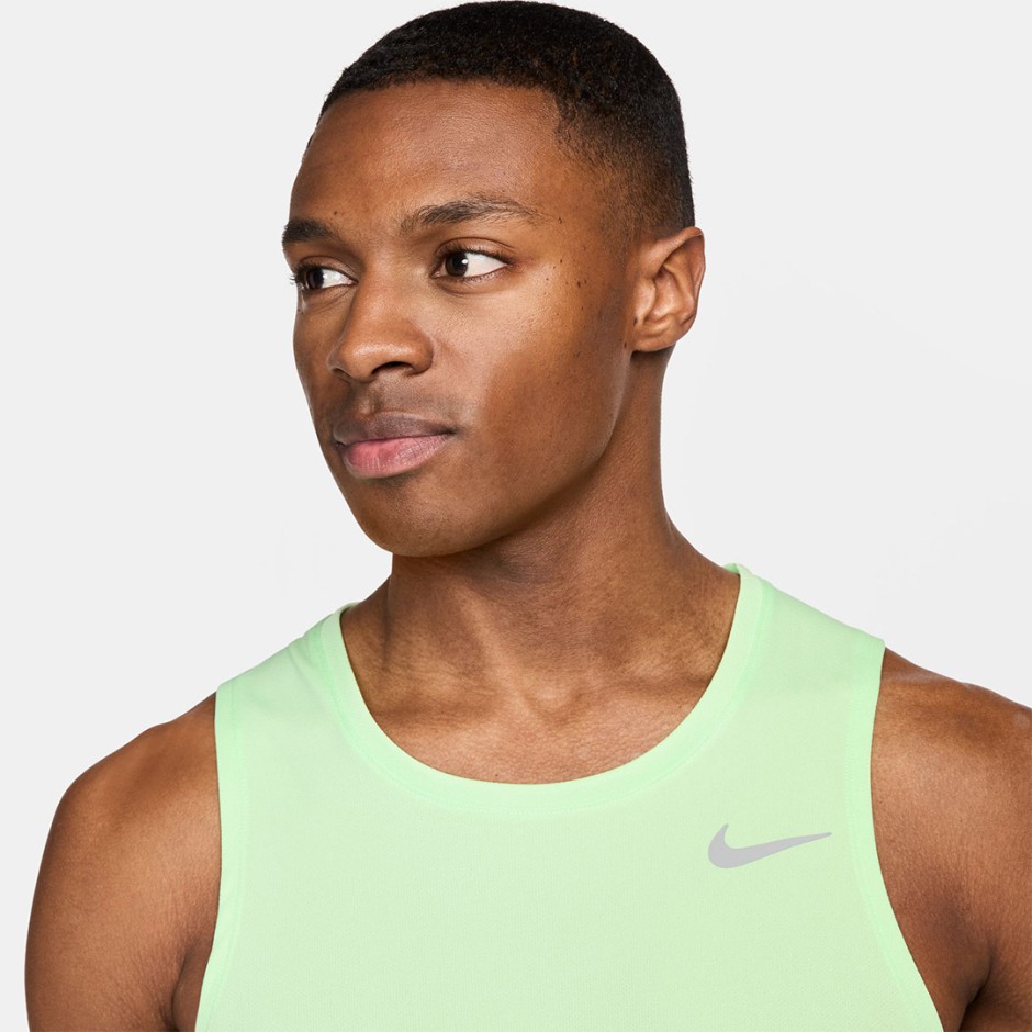 NIKE M NK DF MILER TANK DV9321-376 Lime