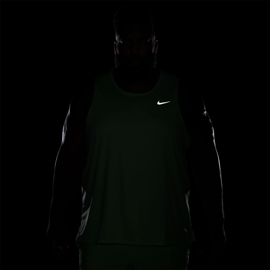 NIKE M NK DF MILER TANK DV9321-376 Lime