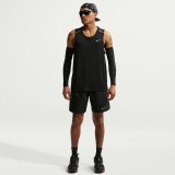 Ανδρική Αμάνικη Μπλούζα για Τρέξιμο Μαύρη - Nike Miler Dri-FIT  Εικόνα 4