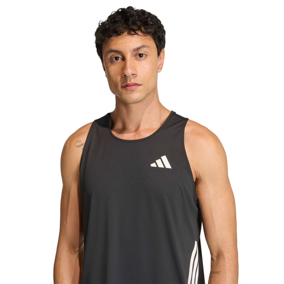 Ανδρική Αμάνικη Μπλούζα για Τρέξιμο Μαύρη - adidas Performance adi365 Climacool