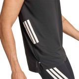 Ανδρική Αμάνικη Μπλούζα για Τρέξιμο Μαύρη - adidas Performance adi365 Climacool Εικόνα 2