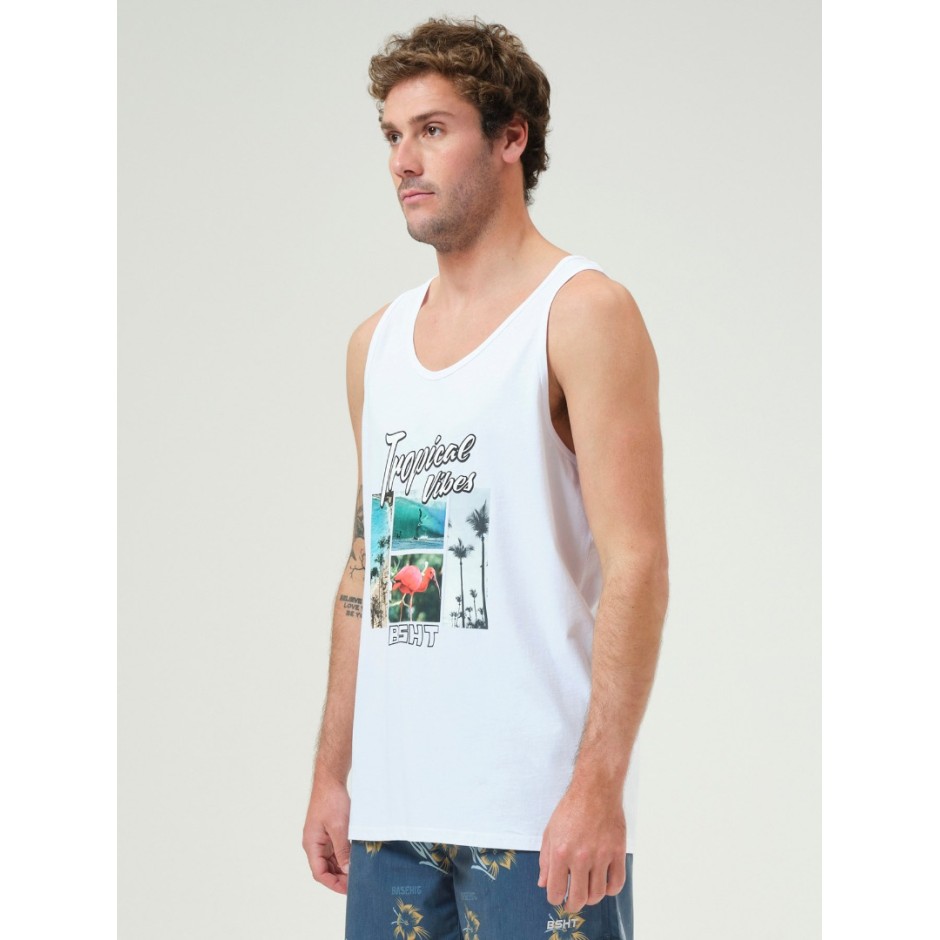 BASEHIT 211.BM37.45-WHITE Λευκό