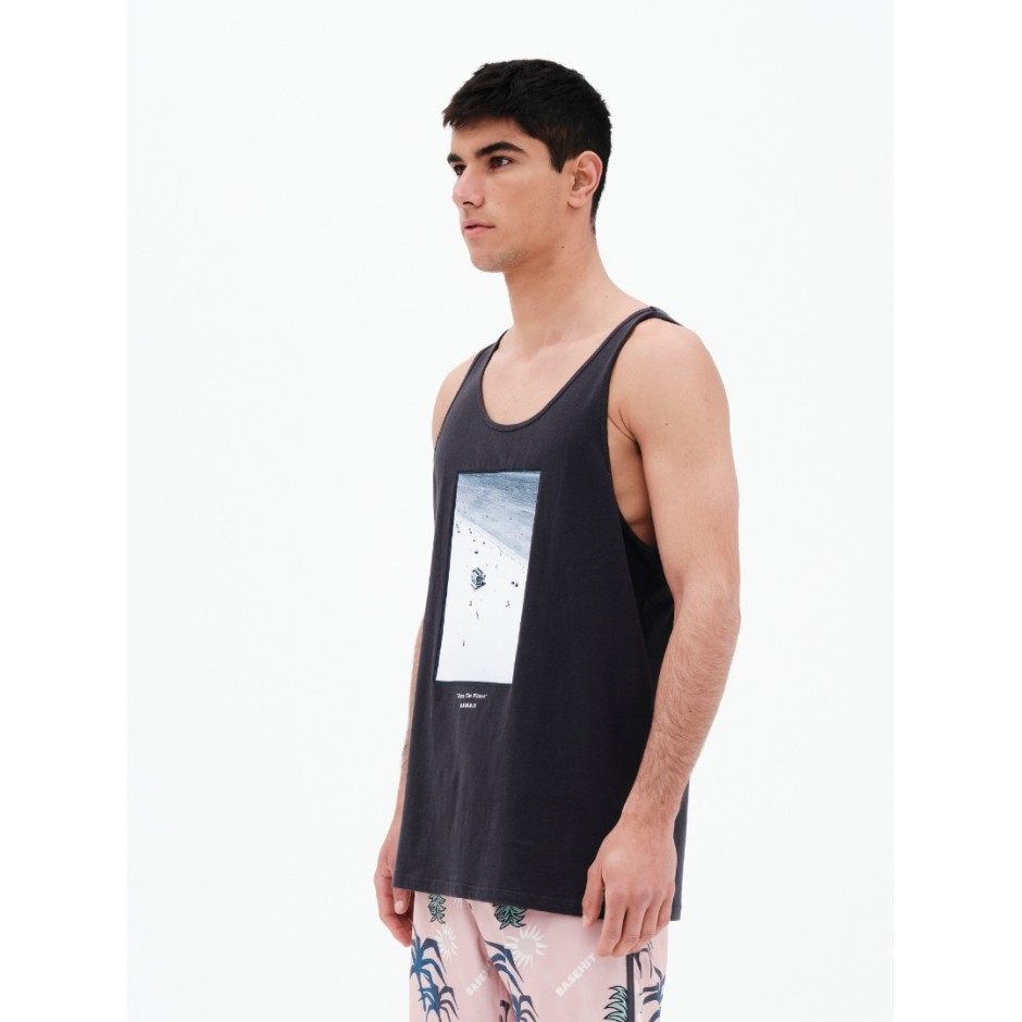 BASEHIT 221.BM37.97-OFF BLACK Black
