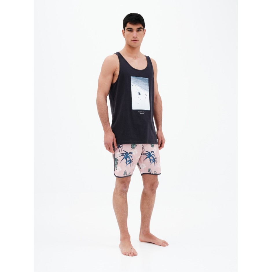 BASEHIT 221.BM37.97-OFF BLACK Black