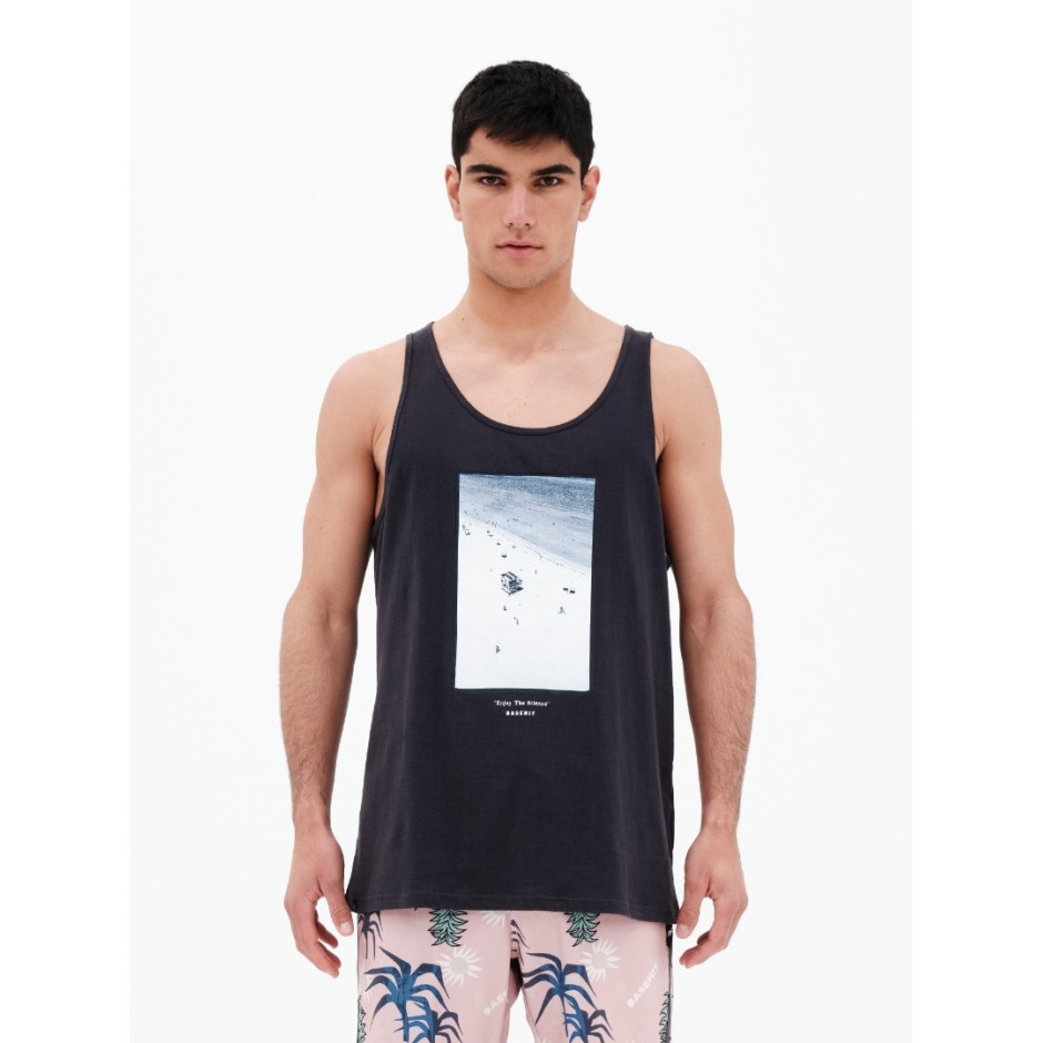 BASEHIT 221.BM37.97-OFF BLACK Black