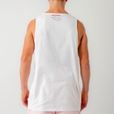 BEE UNUSUAL SLOW WAVES TANK TOP AT-251363-WHITE White Image 0