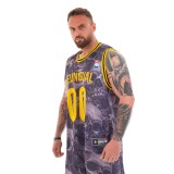 BEE UNUSUAL "WHAT YOU ARE.." JERSEY BASKETBALL TOP AT-232401-BLACK Black Image 1