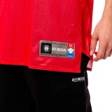 BEE UNUSUAL MESH TANK TOP AT-249007-RED Red Image 1