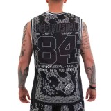 Ανδρική Αμάνικη Μπλούζα Μαύρη - Bee Unusual 'Skeleton 84' Εικόνα 0